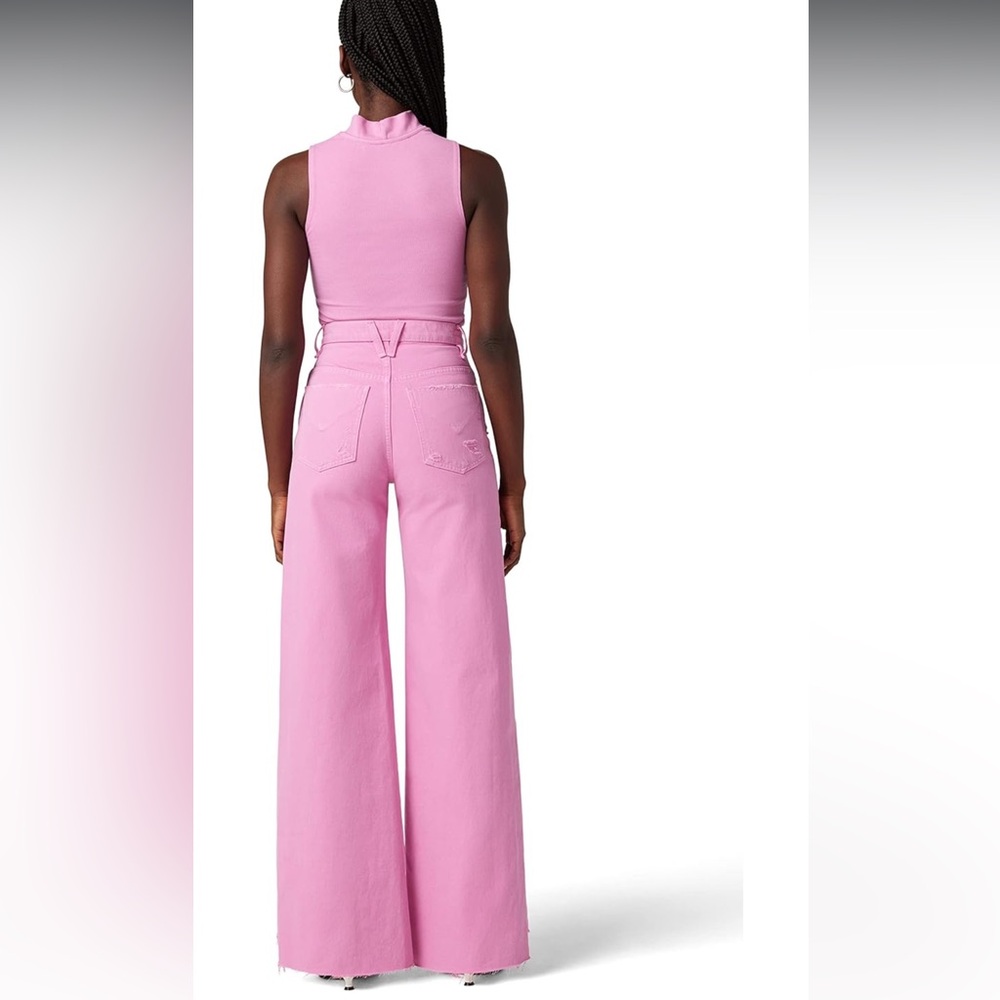 Hudson Jeans Pink Flare & Wide Leg Jeans - Picture 4 of 13